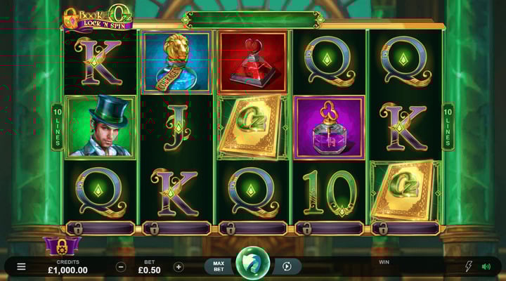 Book Of Oz Lock and Spin Screenshot 2